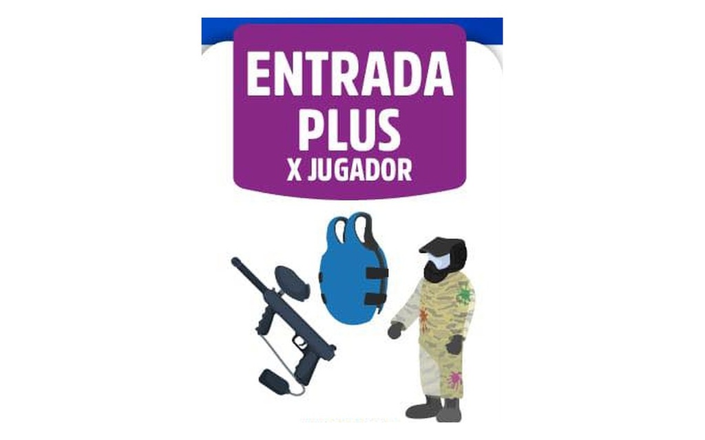 Entrada Paintball — Alquiler Plus