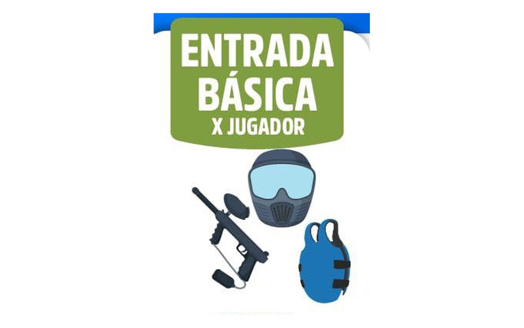 Entrada Paintball — Alquiler Básico