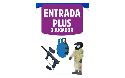 [PB-PLUS] Entrada Paintball — Alquiler Plus