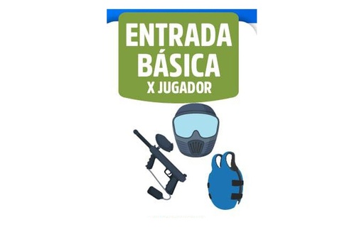 [PB-BASICO] Entrada Paintball — Alquiler Básico